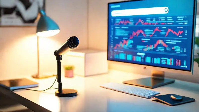 Un escritorio digital profesional y vibrante
