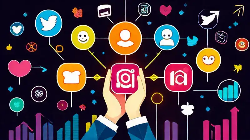 Marketing digital exitoso visualmente atractivo
