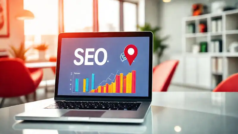 Marketing digital moderno y profesional visual