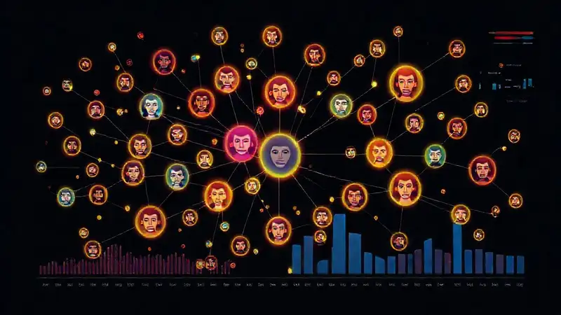 Visualización de datos colorida y moderna