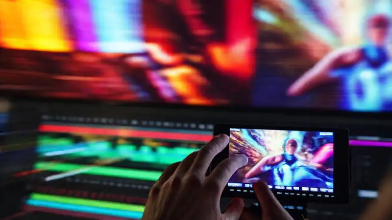 Edición de video dinámica y vibrante