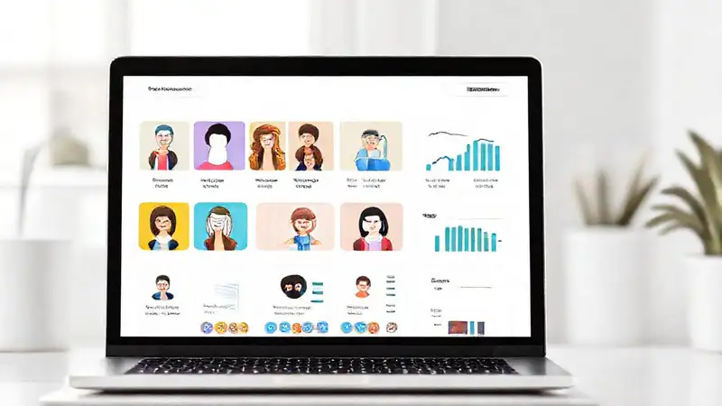 Una laptop moderna ofrece servicios atractivos
