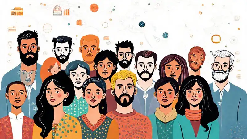 Representación visual de conexiones globales