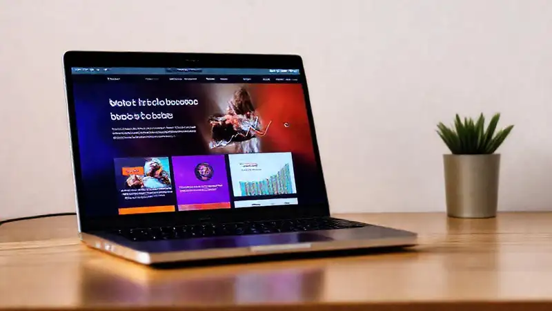 Marketing digital exitoso con diseño brillante