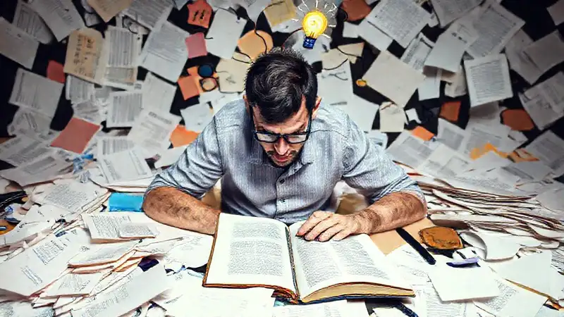La creatividad florece en caos y calma