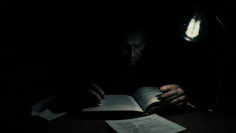 Una habitación oscura y perturbadora