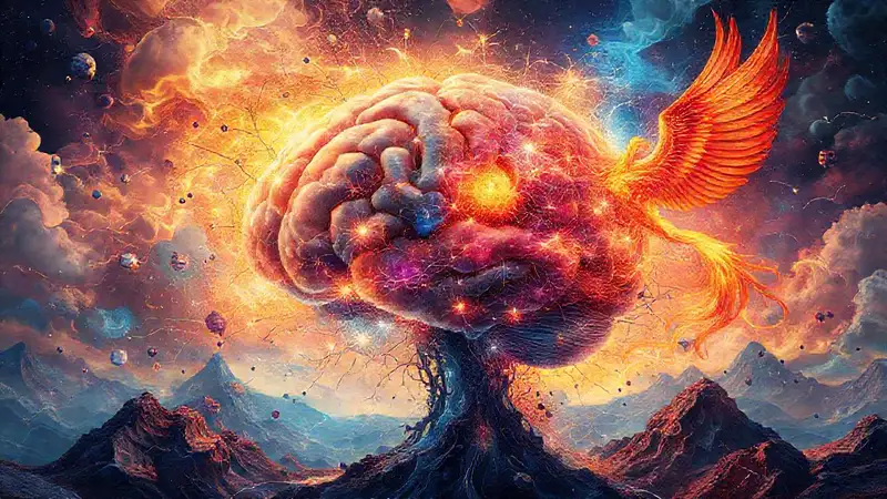 El cerebro abstracto renace en colores