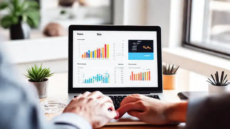 El blog moderno analiza datos visualmente