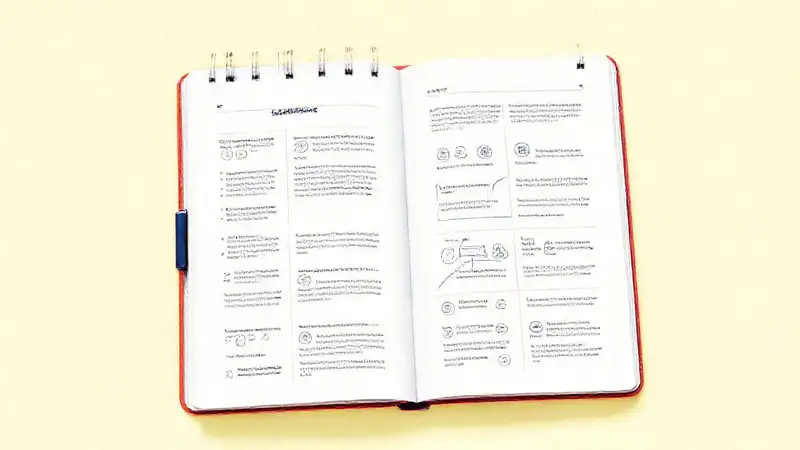 Cuaderno digital claro e inspirador