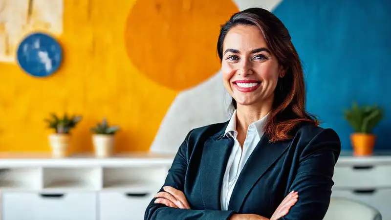 Mujer exitosa define su marca creativa