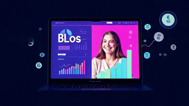 Interfaz digital atractiva para marketing exitoso
