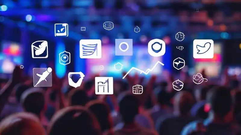 Marketing digital vibrante genera impacto y emoción