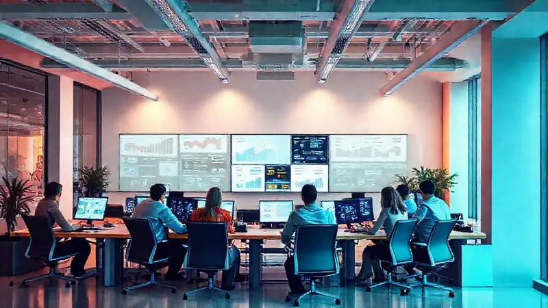 Un espacio de trabajo moderno y creativo