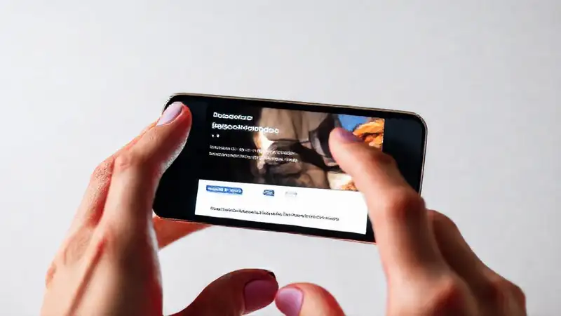 El móvil muestra contenido digitalmente atractivo