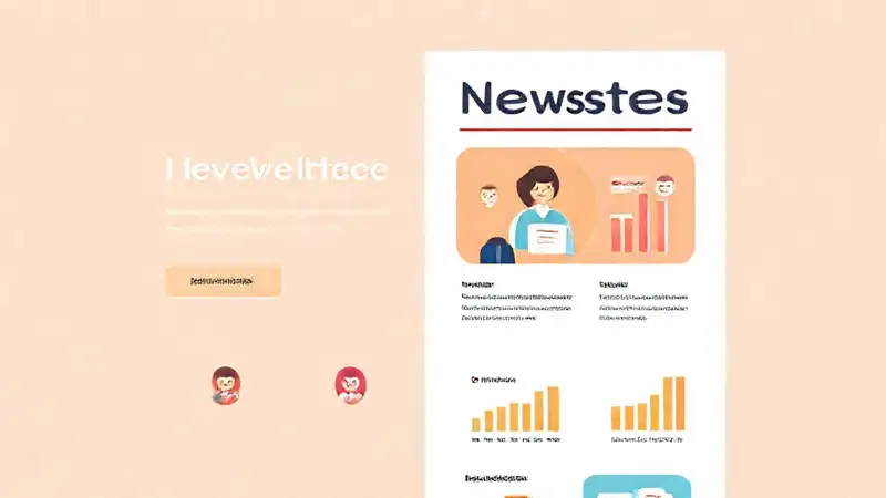 Una newsletter elegante y optimista