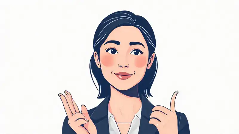 Mujer profesional transmite apoyo y confianza
