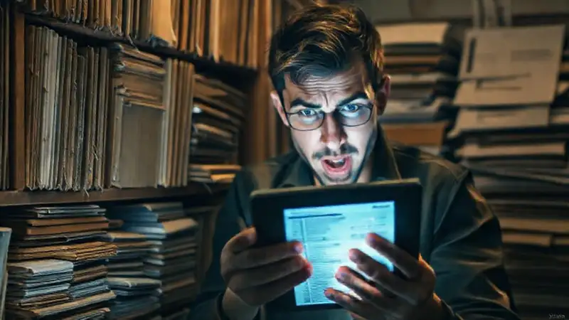 Búsqueda desesperada en un caos digital