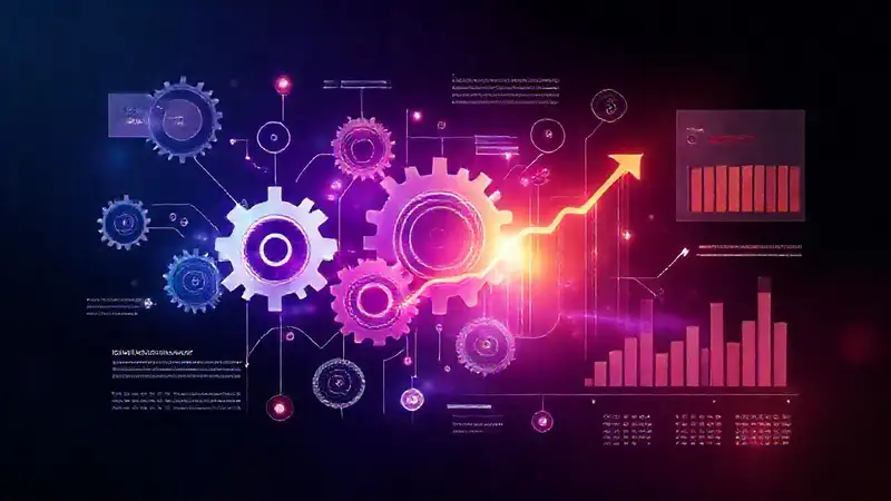 Un diseño moderno visualiza datos dinámicas
