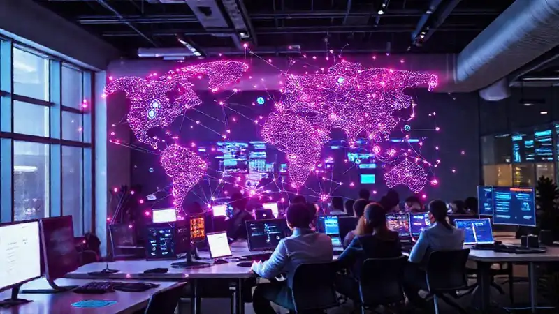 Marketing digital crea valor visual global