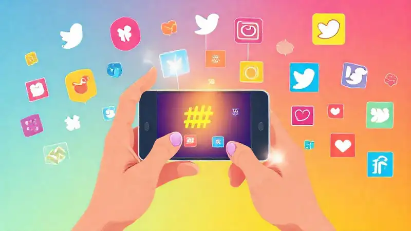 Redes sociales vibrantes e interactivas digitalmente