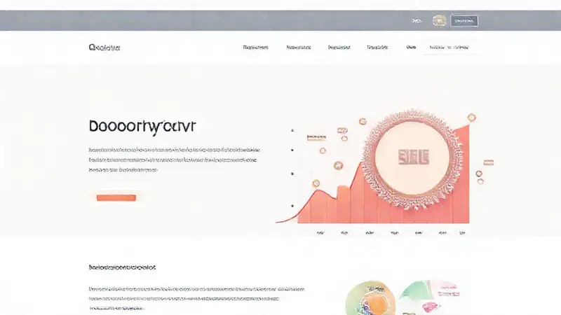 Diseño web elegante con datos claros