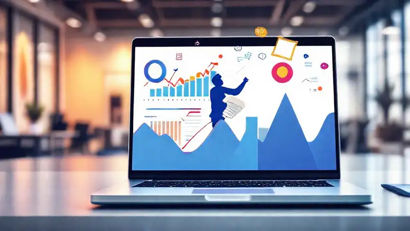 Éxito visual y dinámico en oficina