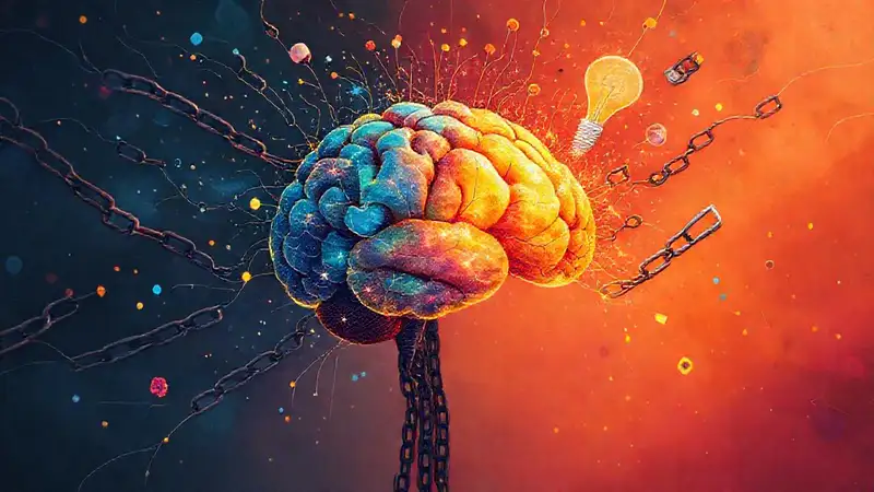 Mente creativa libera potencial ilimitado