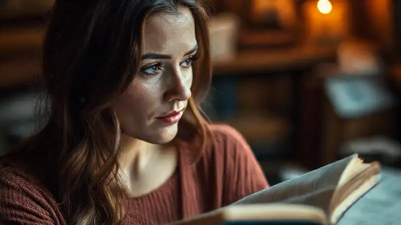 Ella explora la serenidad interior y el descubrimiento