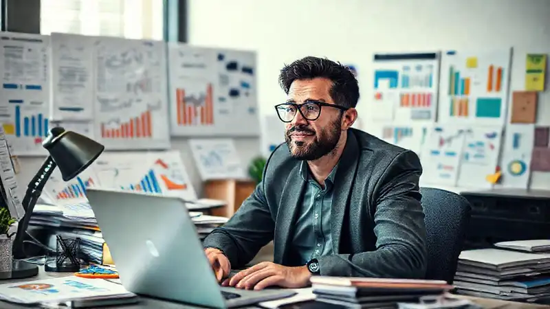 El emprendedor piensa en su estrategia