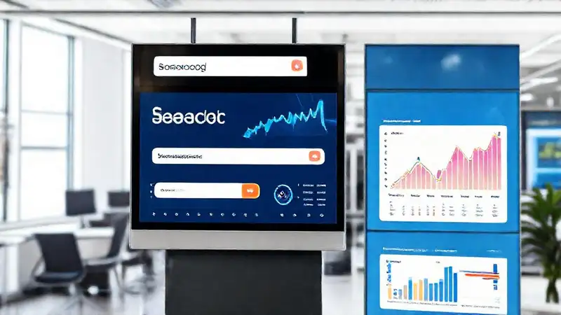 Anuncios digitales visuales modernos y atractivos