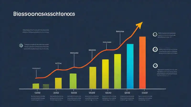 Infografía empresarial visualmente exitosa y clara