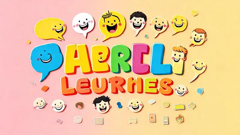 Ilustración alegre y educativa en colores brillantes