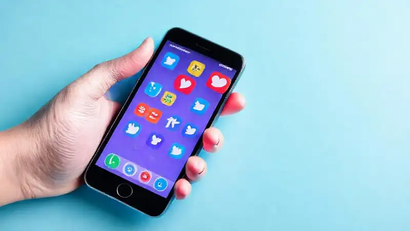 Una app moderna comparte contenido fácil