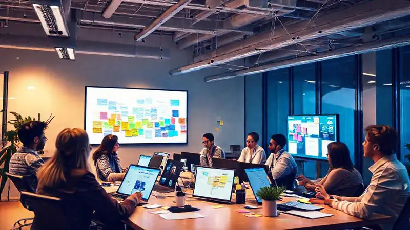 Un espacio de trabajo colaborativo y vibrante