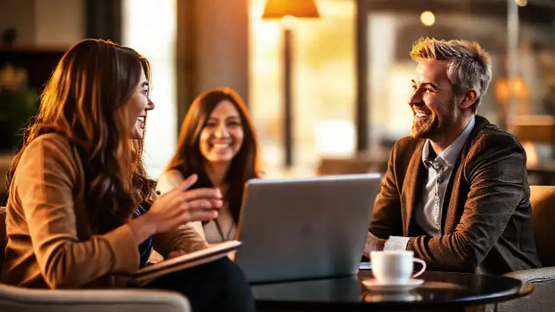 Una entrevista profesional y optimista