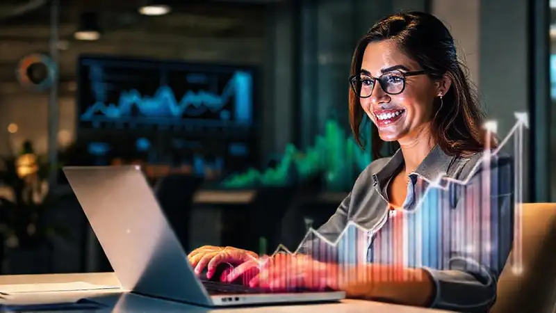 Éxito visual en entorno moderno