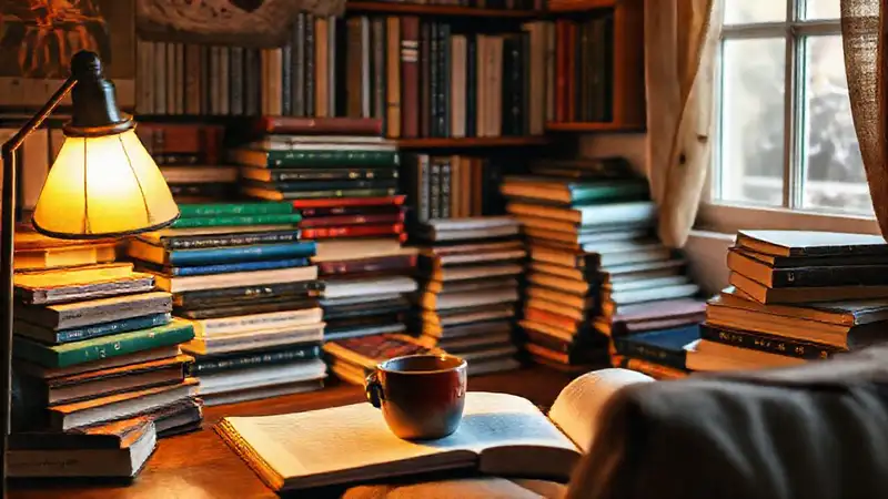 Un rincón creativo y acogedor para escribir