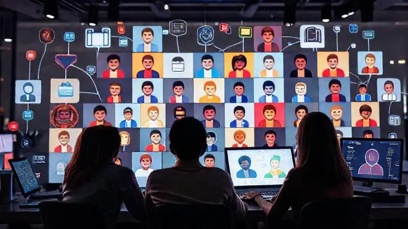 Comunidad digital conecta gente diversa alegremente