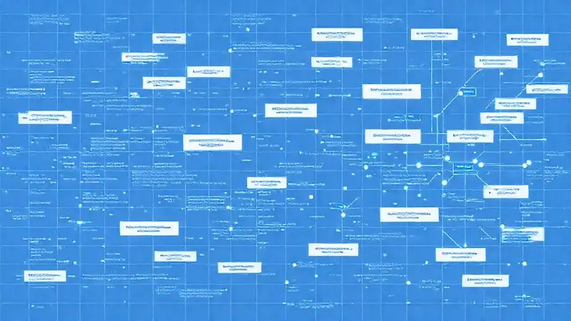 Visualización de datos futurista y limpia