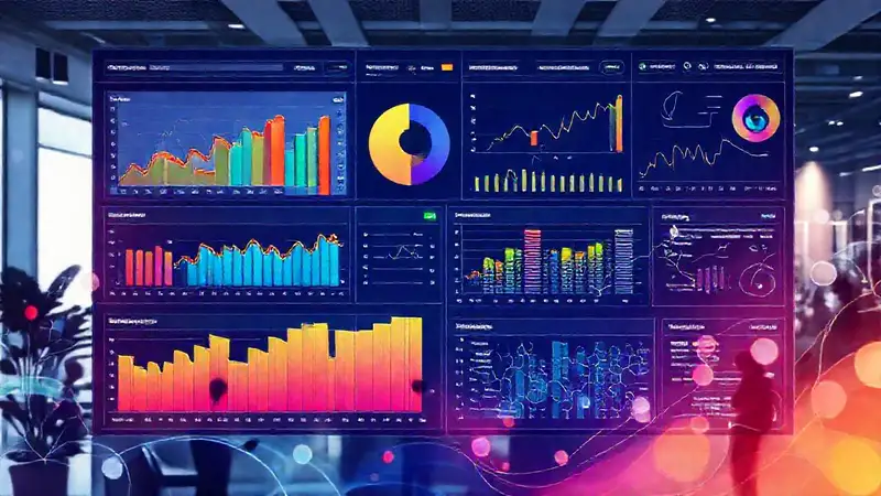 Un panel de datos visuales inspira éxito