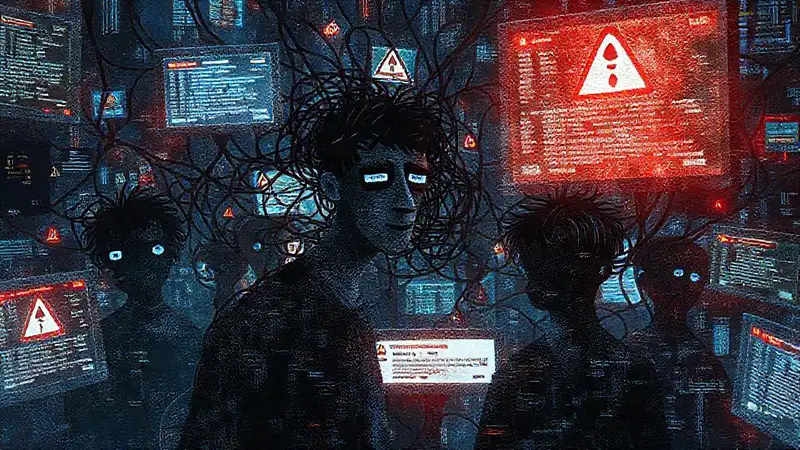 El sistema digital colapsó en caos