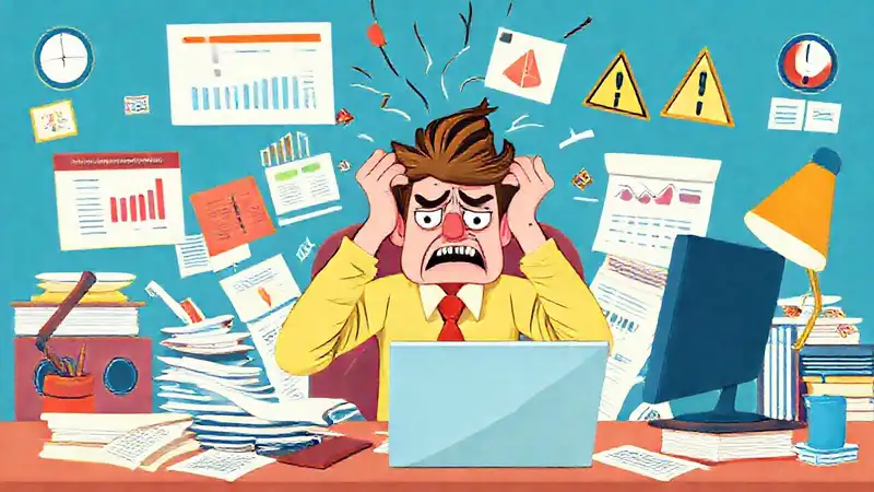El bloguero frustrado enfrenta el caos digital