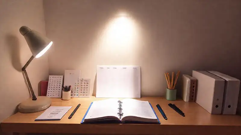 Un espacio de trabajo tranquilo y ordenado
