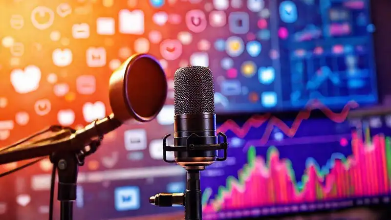 Creatividad digital suena con energía vibrante