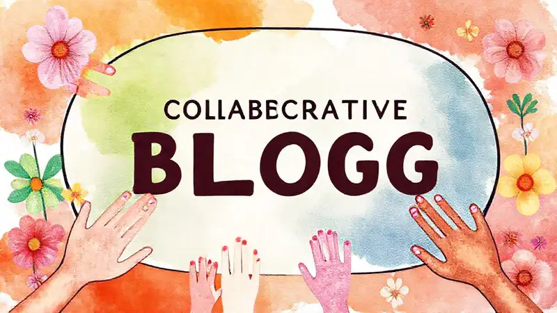 Un blog colorido y acogedor colabora