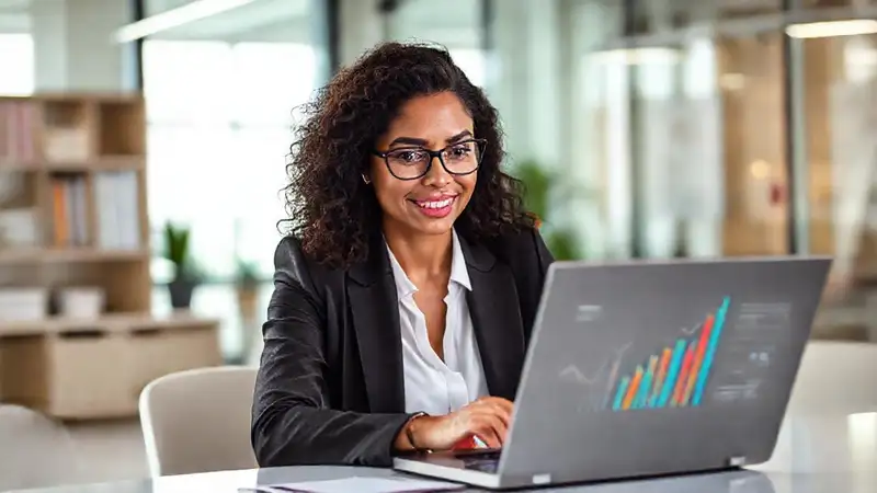 La empresaria moderna impulsa el éxito digital