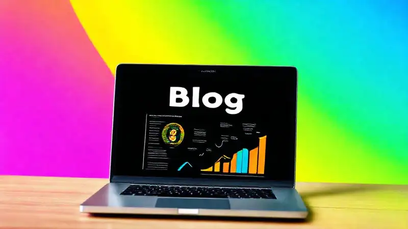 Una portada de blog atractiva y dinámica