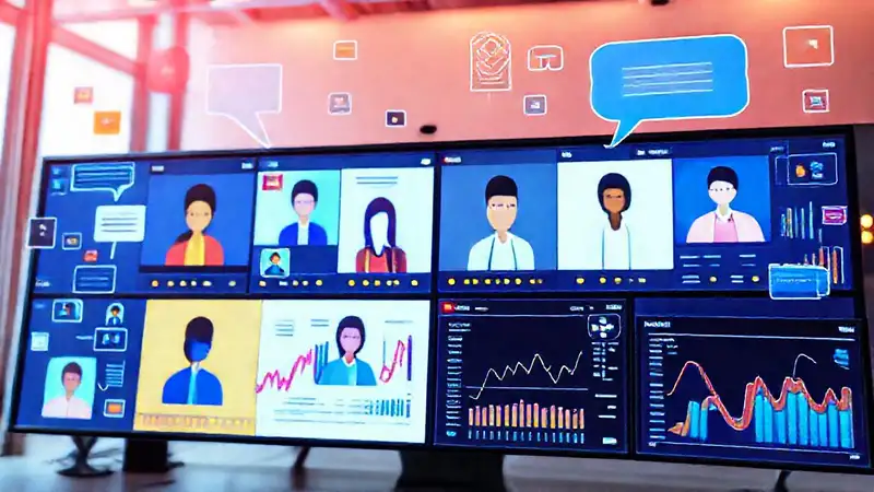 Un espacio digital vibrante y dinámico