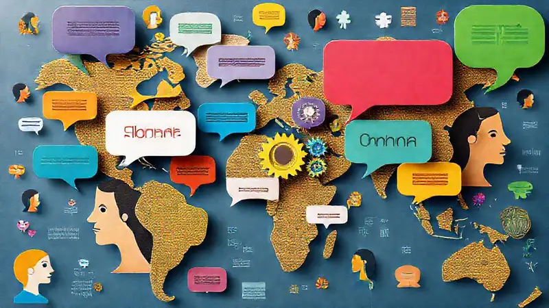 Comunicación global visualmente dinámica y diversa