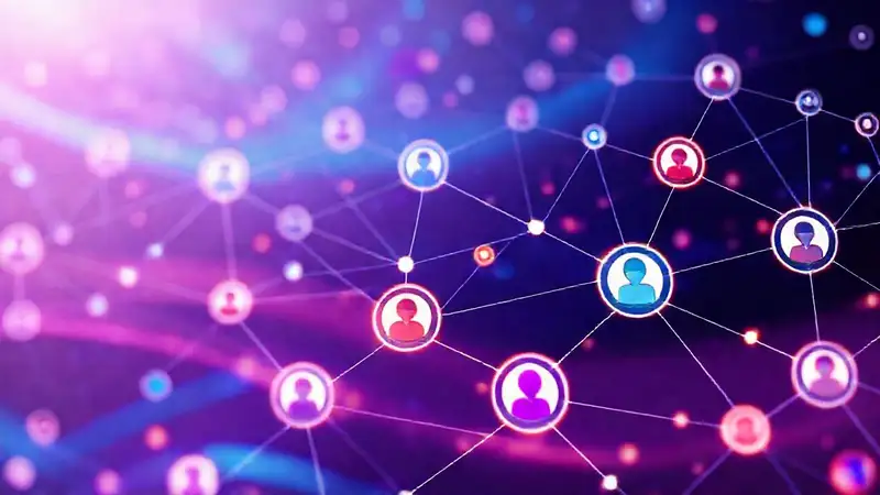 Una interfaz digital moderna y vibrante